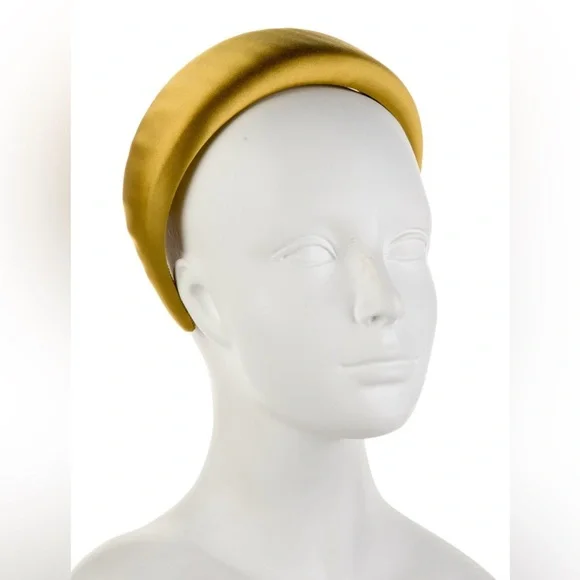 Prada Satin Gold Headband - Picture 3 of 4